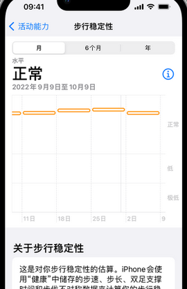 康保iPhone手机维修如何在iPhone开启'步行稳定性通知'