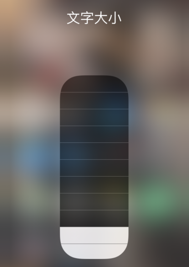 康保苹果手机维修分享小技巧：在 iPhone 控制中心快速调节字体大小 