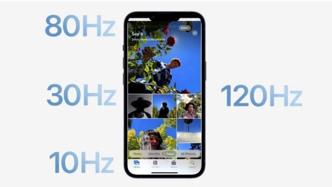 康保苹果14维修分享iPhone 14有高刷吗 