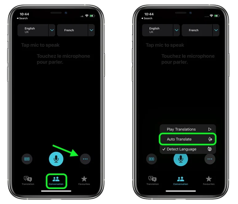 康保苹果手机维修分享iOS 15 “翻译” App 新改进 