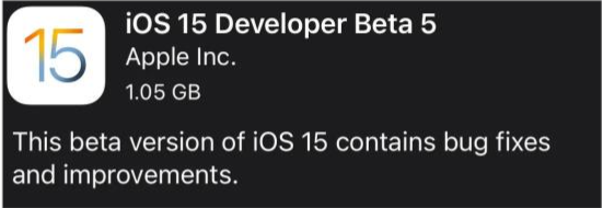 康保苹果手机维修分享如何升级到iOS15.0 beta5 