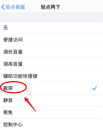 康保苹果手机维修分享iPhone12如何启用双击截屏 